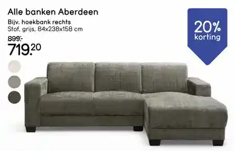 Leen Bakker Alle banken Aberdeen aanbieding