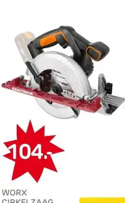 Praxis Worx cirkelzaag WX530.9 20V (zonder aanbieding