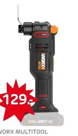 Praxis Worx draadloze en borstelloze aanbieding