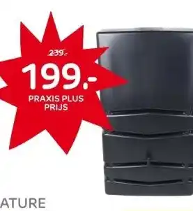 Praxis Nature Wateropslagbak Kolom - Antraciet aanbieding