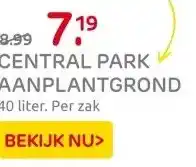 Praxis Central Park aanplantgrond peat reduced aanbieding