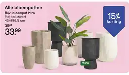Leen Bakker Alle bloempotten aanbieding