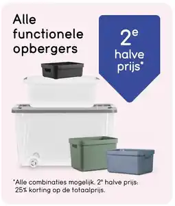 Leen Bakker Alle functionele opbergers aanbieding