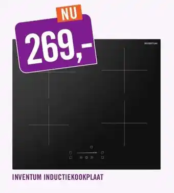 Keukendepot INVENTUM INDUCTIEKOOKPLAAT aanbieding