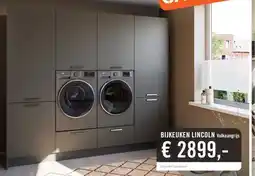 Keukendepot BIJKEUKEN LINCOLN Vulkaangrijs aanbieding