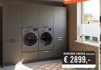 Keukendepot BIJKEUKEN LINCOLN Vulkaangrijs aanbieding