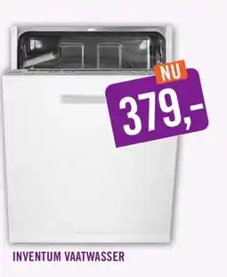 Keukendepot INVENTUM VAATWASSER aanbieding