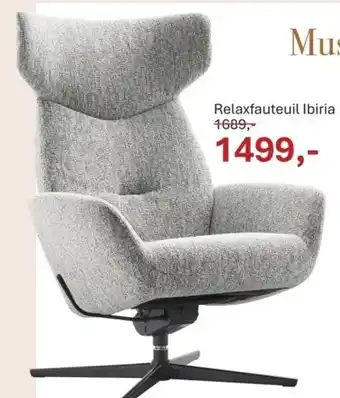 IN.HOUSE Relaxfauteuil Ibiria aanbieding