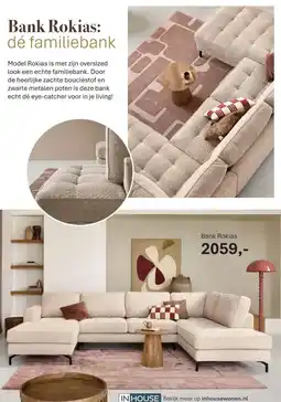 IN.HOUSE Bank Rokias aanbieding
