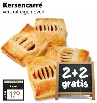 Coop Kersencarré aanbieding