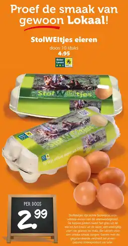 Coop StolWEltjes eieren aanbieding