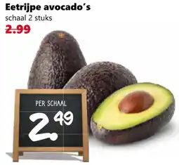 Coop Eetrijpe avocado's aanbieding