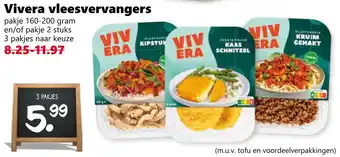 Coop Vivera vleesvervangers aanbieding