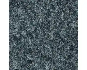 Hornbach Tapijttegel velours Solid grijsblauw 50x50cm aanbieding