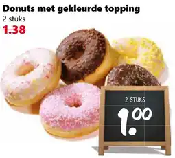 Coop Donuts met gekleurde topping aanbieding