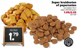 Coop Super kruidnoten of pepernoten aanbieding