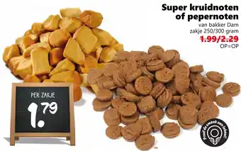 Coop Super kruidnoten of pepernoten aanbieding