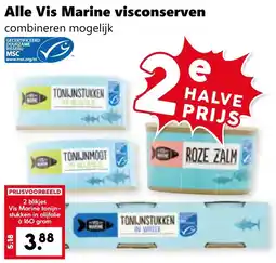 Coop Alle Vis Marine visconserven aanbieding