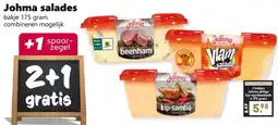 Coop Johma salades aanbieding