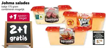 Coop Johma salades aanbieding