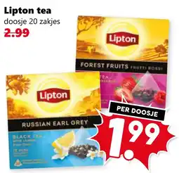 Coop Lipton tea aanbieding