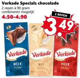 Coop Verkade Specials chocolade aanbieding