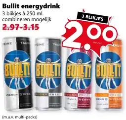 Coop Bullit energydrink aanbieding