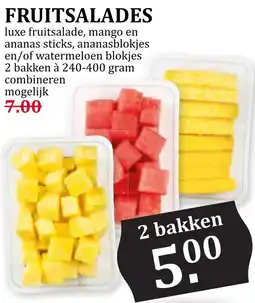 Coop FRUITSALADES aanbieding