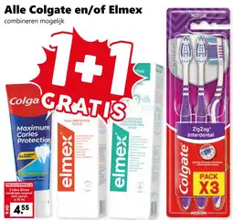 Coop Alle Colgate en/of Elmex aanbieding