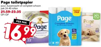Coop Page toiletpapier aanbieding