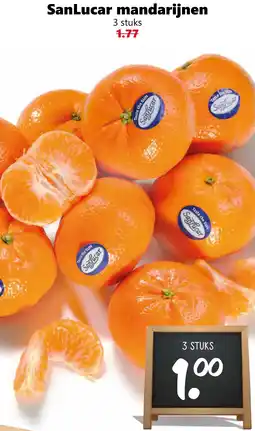 Coop SanLucar mandarijnen aanbieding