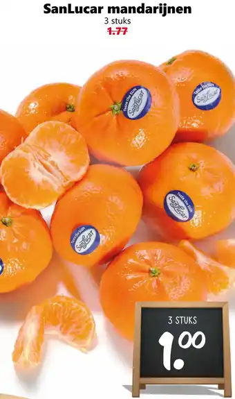 Coop SanLucar mandarijnen aanbieding