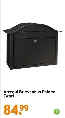 GAMMA Arregui Brievenbus Palace Zwart aanbieding