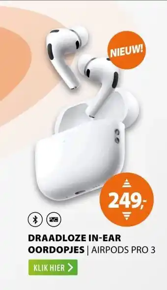 Expert Apple AirPods Pro 3 Wit aanbieding