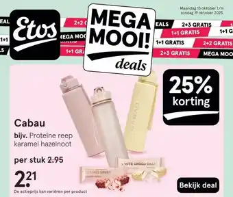 Etos Cabau aanbieding