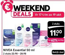 Etos NIVEA Essential 50 ml aanbieding