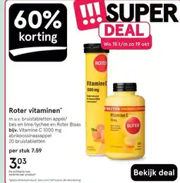 Etos Roter vitaminen aanbieding