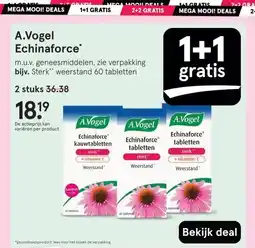 Etos A.Vogel Echinaforce aanbieding