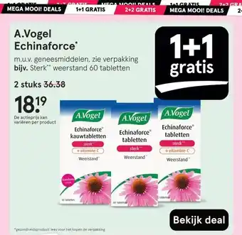 Etos A.Vogel Echinaforce aanbieding