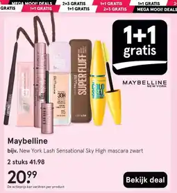 Etos Maybelline aanbieding