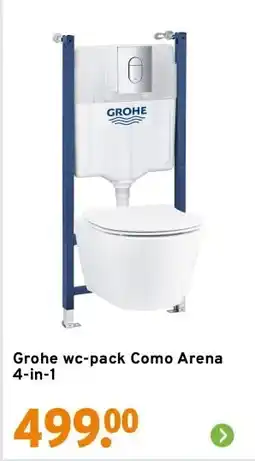 GAMMA Grohe wc-pack Como Arena 4-in-1 aanbieding