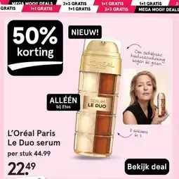 Etos L'Oréal Paris Le Duo serum aanbieding