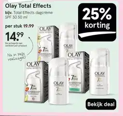 Etos Olay Total Effects aanbieding