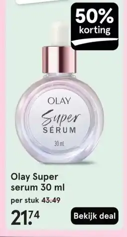 Etos Olay Super serum 30 ml aanbieding