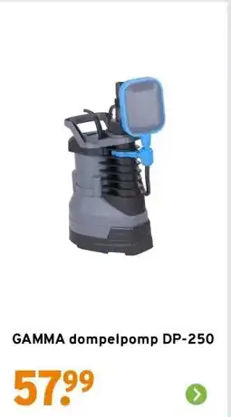 GAMMA GAMMA dompelpomp DP-250 aanbieding