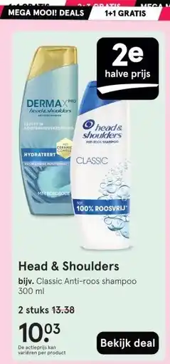 Etos Head & Shoulders aanbieding