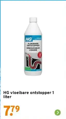 GAMMA HG vloeibare ontstopper 1 liter aanbieding