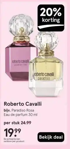 Etos Roberto Cavalli aanbieding