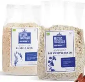 Ekoplaza Meesters van de Halm GLUTENVRIJE VLOKKEN aanbieding