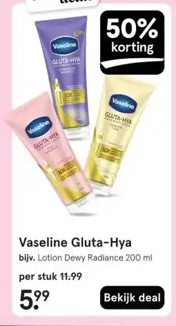 Etos Vaseline Gluta-Hya aanbieding